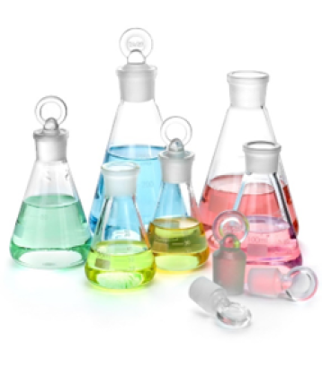 Conical Flask With ground -in glass stopper - 100 ml