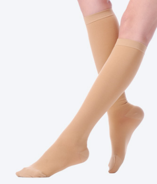 Knee high compression stockings (Closed toe)