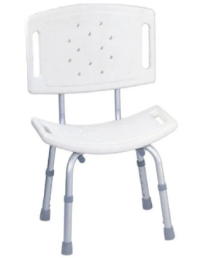 Bathroom Shower Chair with Back