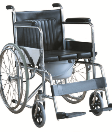 Wheel Chair with Commode