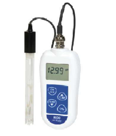 ETI 8000 pH Meter With Electrode