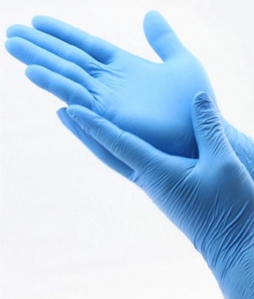 Nitrile Gloves Powder Free Blue (S,M,L,XL)