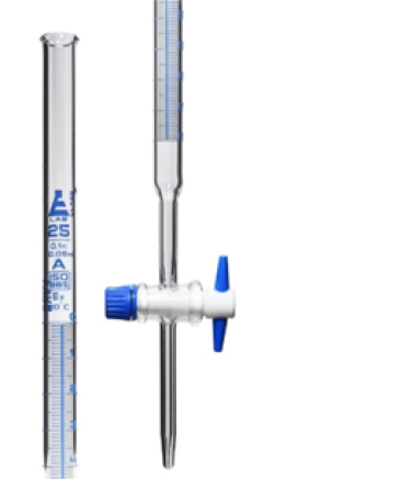 Burette with PTFE stopcock - 10 ml