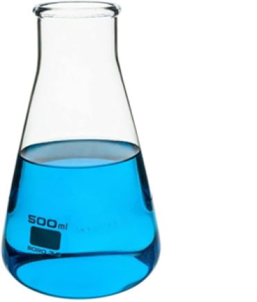 Conical Flask (ERLENMEYER FLASK) wide neck - 100 ML