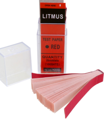 LITMUS PAPER RED