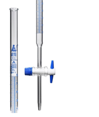 Burette with PTFE stopcock - 100ml