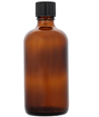 Amber glass bottle 100ML