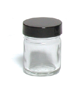 Glass 1 fl oz (30 ml) Evidence collection jar