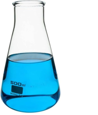 Conical Flask (ERLENMEYER FLASK) wide neck - 500 ML