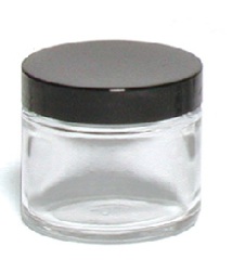 Glass 2 oz (59ml) Evidence collection jar