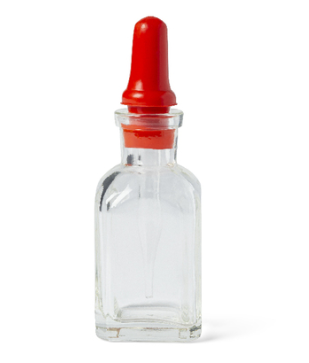 Glass Dropping Bottles 50 mL, Includes: ST- Pipette, Rubber