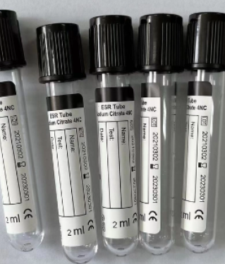 ESR Tube with 3.8% Sodium Citrate