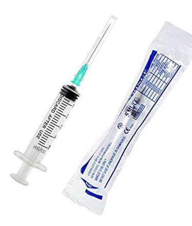 Syringe with Needle 5ml LUER SLIP