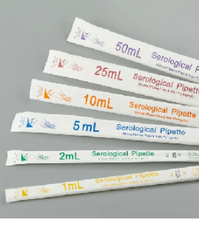 Disposable serological pipettes, PS material, Cap.50.0mL