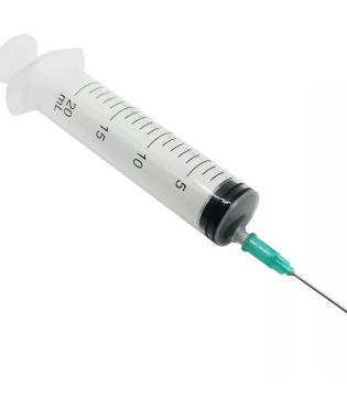 DISPOSABLE SYRINGE. 20ML,LUER SILP