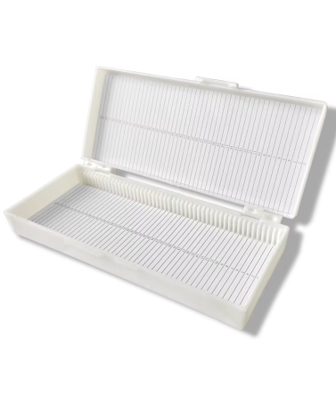 Slide Storage Box ,50 PCS,CLEAR