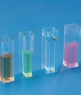 Cuvette Kartell ,4 clear faces, Polymethylmethacrylate