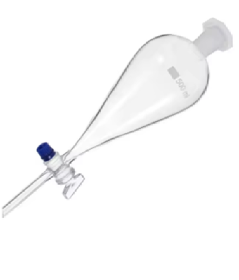 Separatory Funnel, Glass, 60 ML