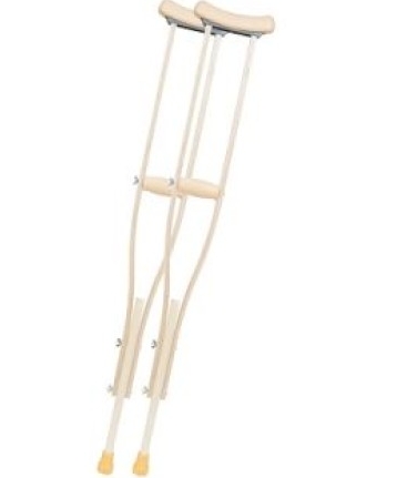 Underarm Crutches Large Wooden (L)